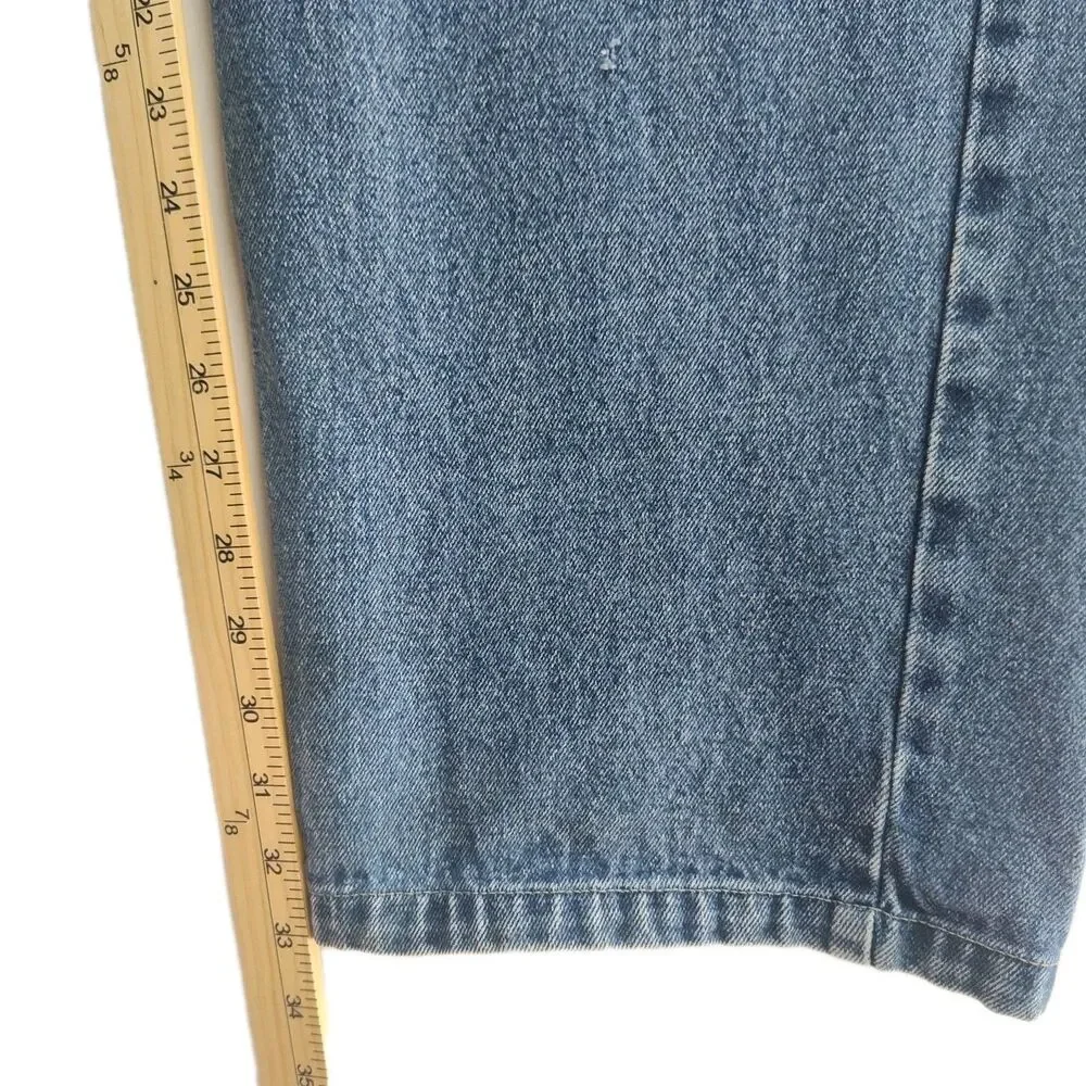 Vintage Y2K Ecko Unltd. men's jeans, 42 x 33, straight leg baggy, medium‎ blue